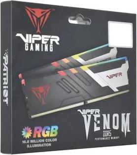 Actual product image Patriot D532GB 6800-40 Viper Venom RGB K2 PAT (2 x 16GB, 6800 MHz, DDR5 RAM, DIMM)