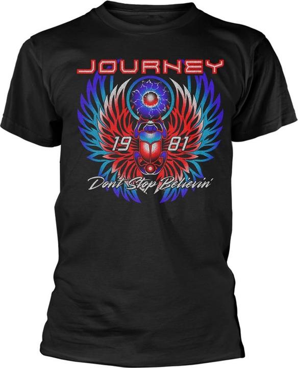 Produktbild Journey Plastichead Doont Stop Believin T Shirt M Black (M)