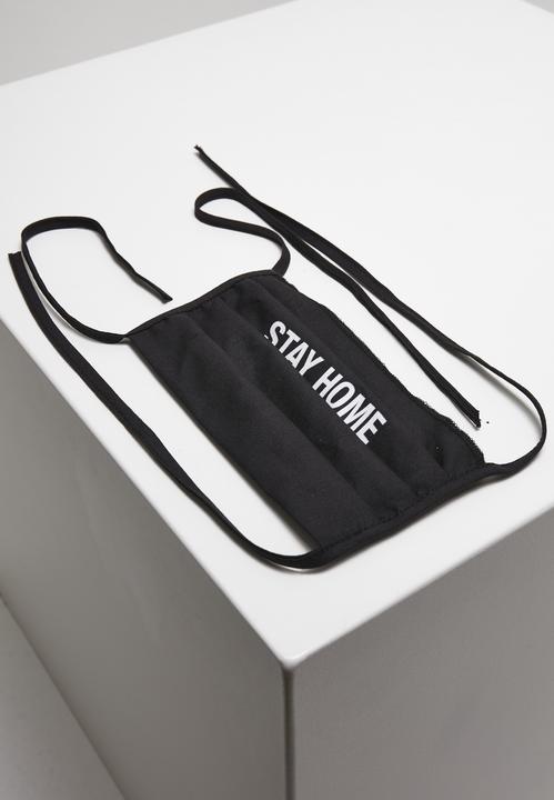 Actual product image Mister Tee Stay Home Face Mask 2-Pack (2 x)