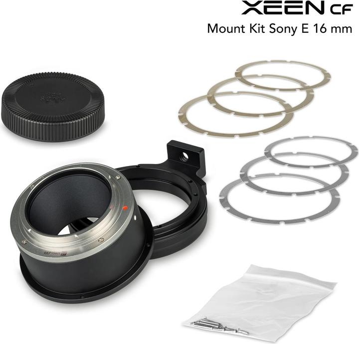 Actual product image XEEN CF Mount Kit Sony E 16 mm