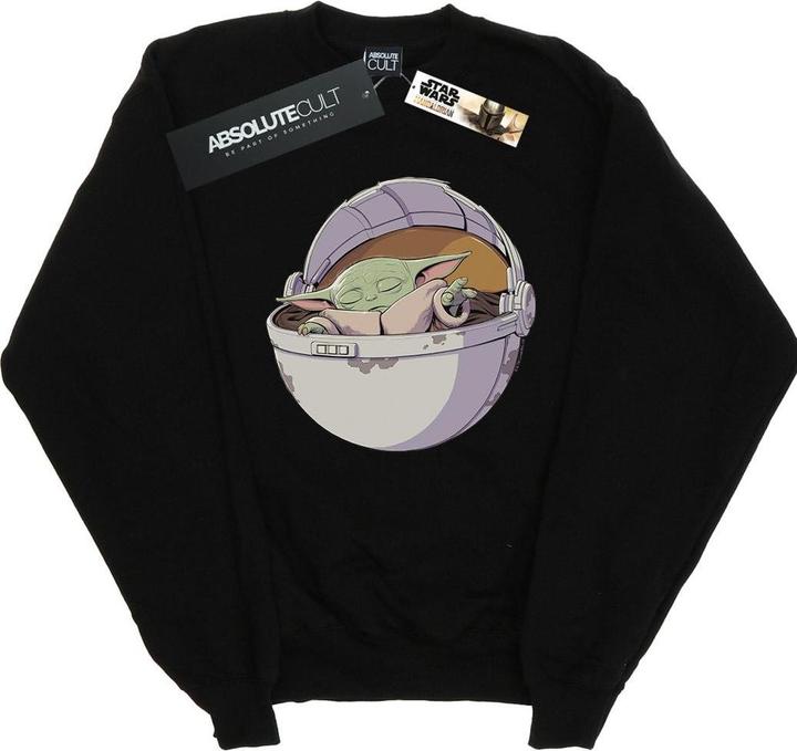 Produktbild Star Wars The Mandalorian Sleeping Child Sweatshirt (M)