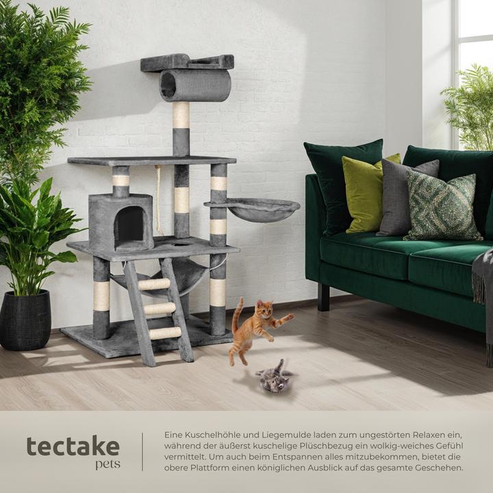Produktbild tectake Stokeley (141 cm, Grau)