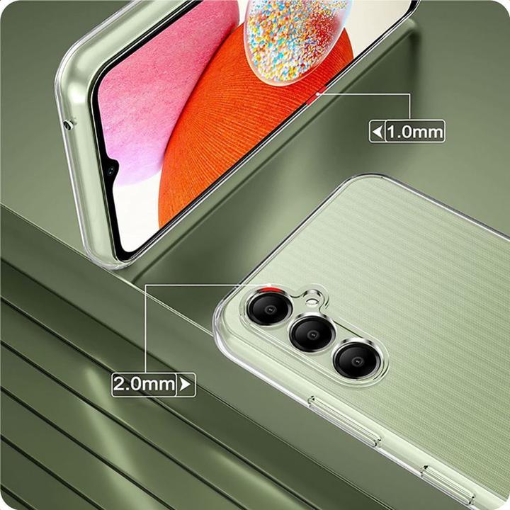 Produktbild Tech-Protect FlexAir case for Motorola Moto G34 5G - transparent (Motorola Moto G34)