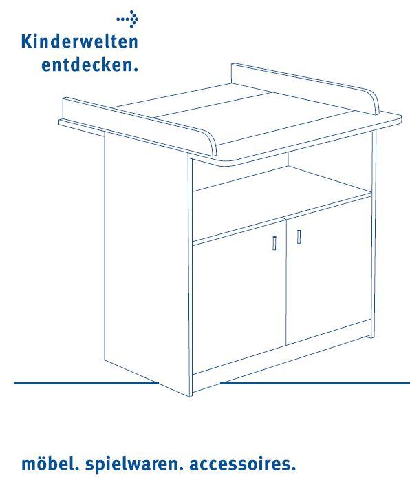Produktbild Roba Wickelkommode Lena Ahorn
