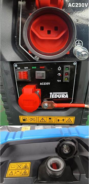 Image du produit Tedura Stromgenerator (2000 W, 4 l)