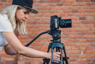 Actual product image Fotopro Video Tripod DV Series (Metal)