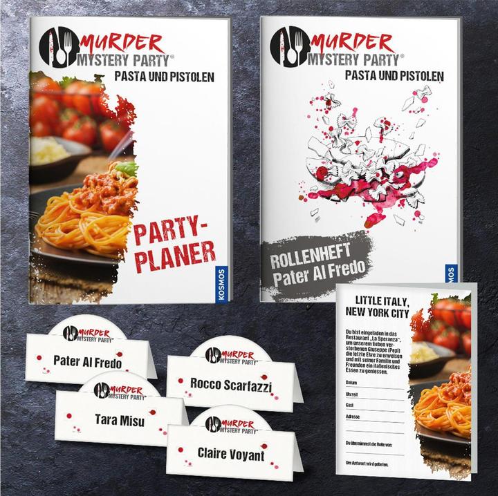 Productafbeelding Kosmos Murder Mystery Party - Pasta & Geweren (Duits)