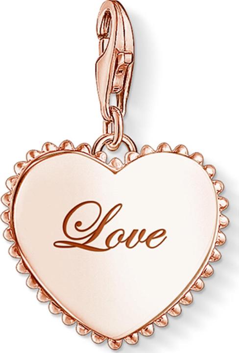 Produktbild Thomas Sabo Charm-Anhänger Herz Love (925er Silber)