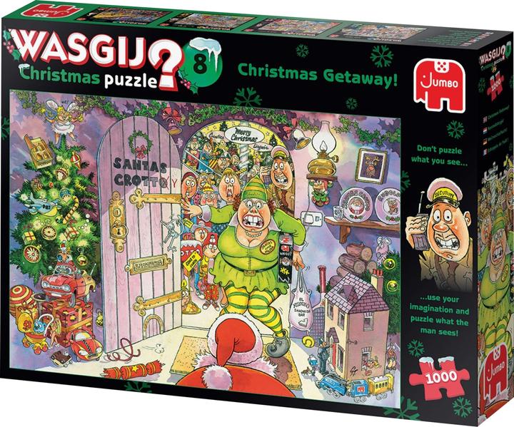 Actual product image Jumbo Puzzle Wasgij Christmas 8 (1000 pieces)