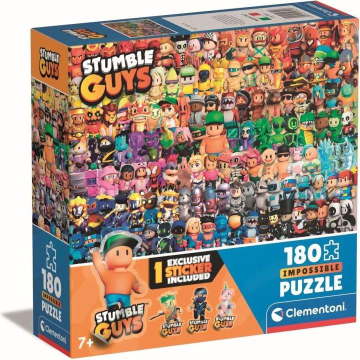 Actual product image Clementoni Pzl 180 Impossible Square Box Stumble G.=2024= (180 pieces)