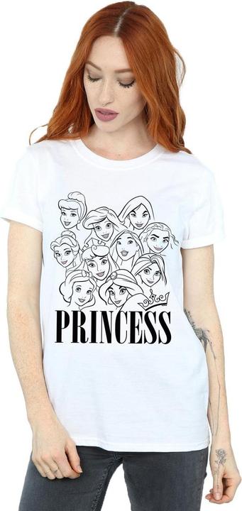 Image du produit Disney - T-shirt PRINCESS MULTI FACES - Femme (XXL)