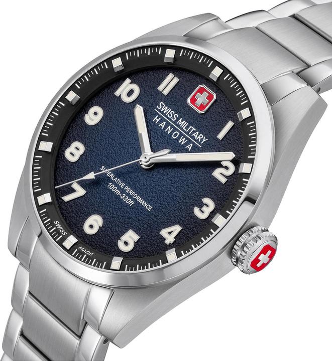 Actual product image Swiss Military Hanowa Herrenuhr (Analogue wristwatch, 42 mm)
