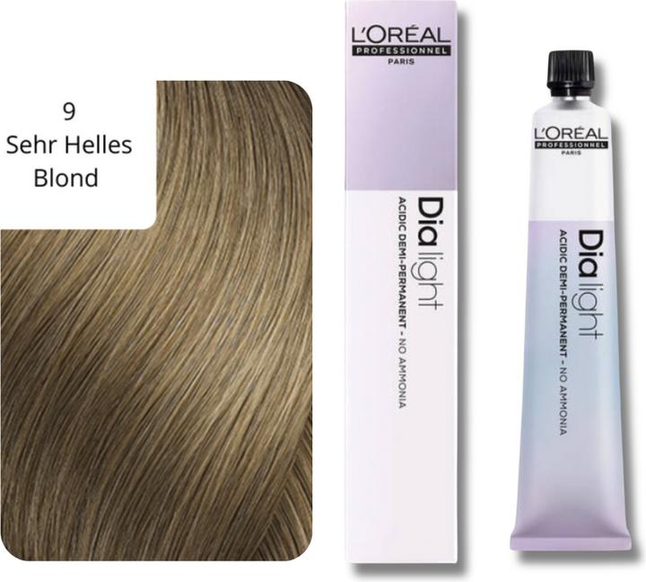Image du produit L'Oréal Professionnel Dia Light (9,01 milk-shake platine)
