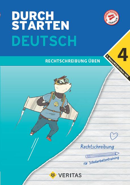 Produktbild Durchstarten Deutsch 4. Klasse Mittelschule/AHS Rechtschreibung übenn (Deutsch, Vera Igler, 2021)
