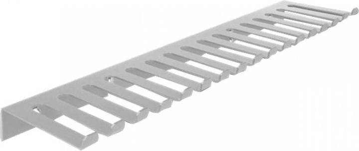 Delock Kabelhalterung 325 x 90 mm zur Wandmontage grau (Wanddose)