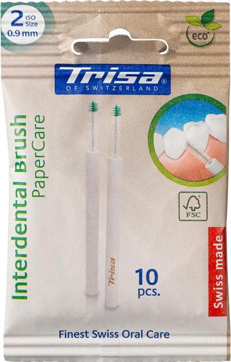 Immagine prodotto Trisa Spazzolino interdentale PaperCar ISO 2 10 (10 x, 0.90 mm)