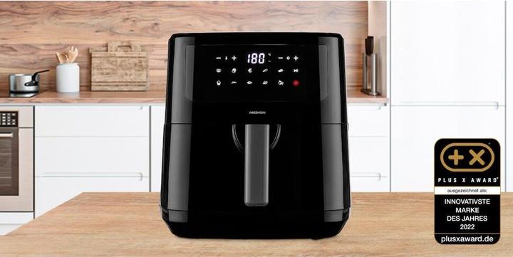 Actual product image Medion MD 11750 Life P10 XL Duo deep fryer 6.8 litre, black