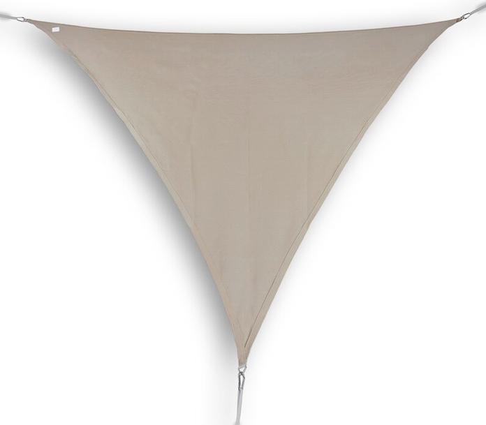 Image du produit Swisshandel24 Voile d'ombrage triangle 5x7x7m, taupe (5 x 7 x 7 m)