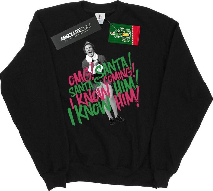 Produktbild Elf Santa's Coming Sweatshirt (L)