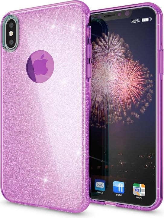 Actual product image Nalia Glitter mobile phone case (Apple iPhone X)