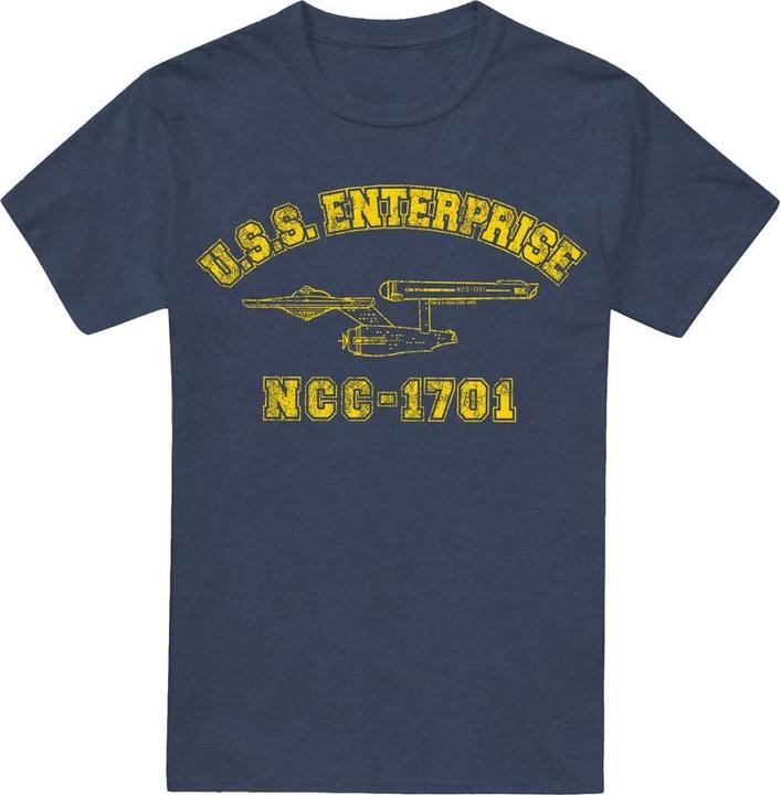 Actual product image Unisex Adult Enterprise Athletic T-Shirt (S)