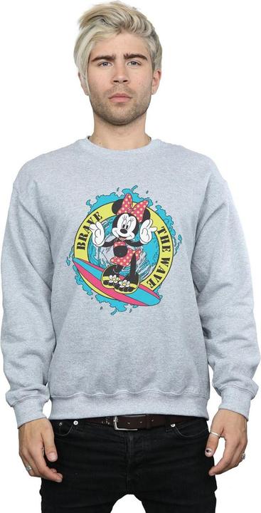 Immagine prodotto Disney Minnie Mouse Brave The Wave Felpa Uomo (S)