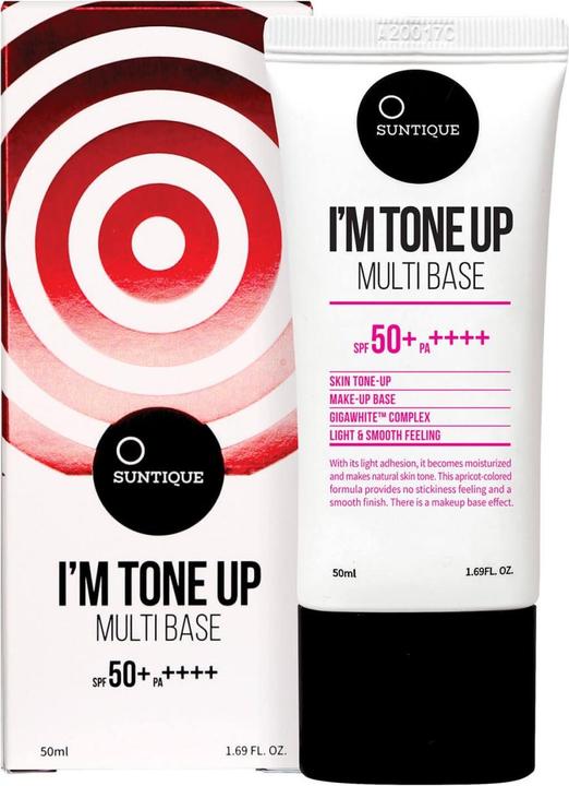 Produktbild Suntique I'M TONE UP Multi Base SPF50+ (Sonnencreme Gesicht, SPF 50, 50 ml)