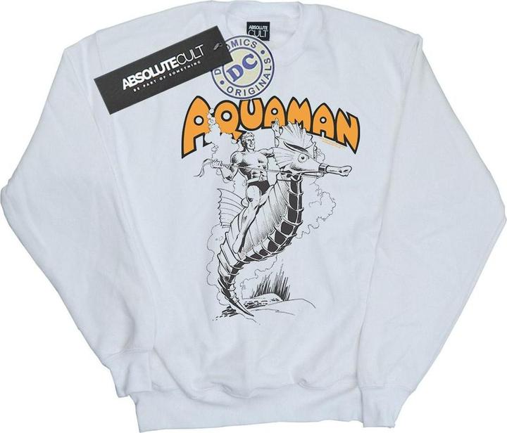 Immagine prodotto Aquaman Mono Action Pose Felpa Uomo (L)