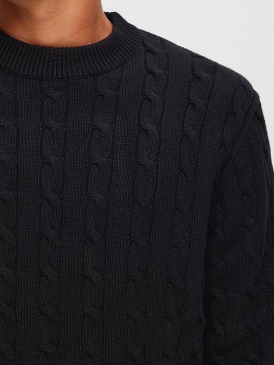 Actual product image Selected Homme Cable Knit Sweater (S)