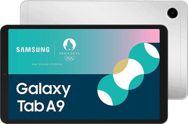 Produktbild Samsung Galaxy Tab A9 (nur WLAN, 8.70", 64 GB, Silver)