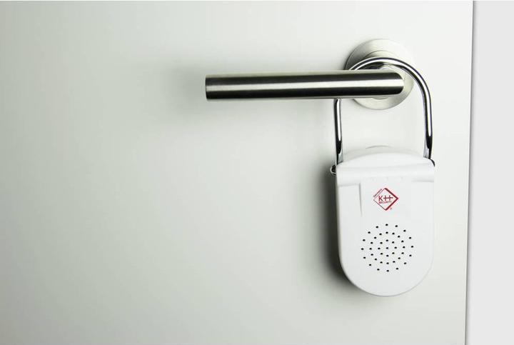 Actual product image KH Security Door handle alarm