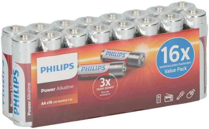 Philips Pile Power Alkaline AA 16 pièces (16 pcs, AA)