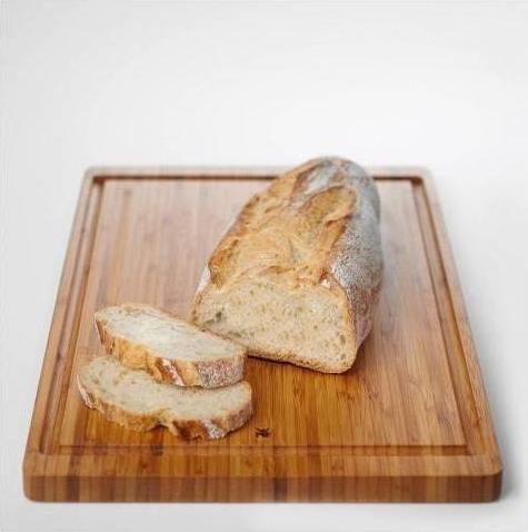 Actual product image WMF Natural bamboo chopping board with juice groove - blade-friendly