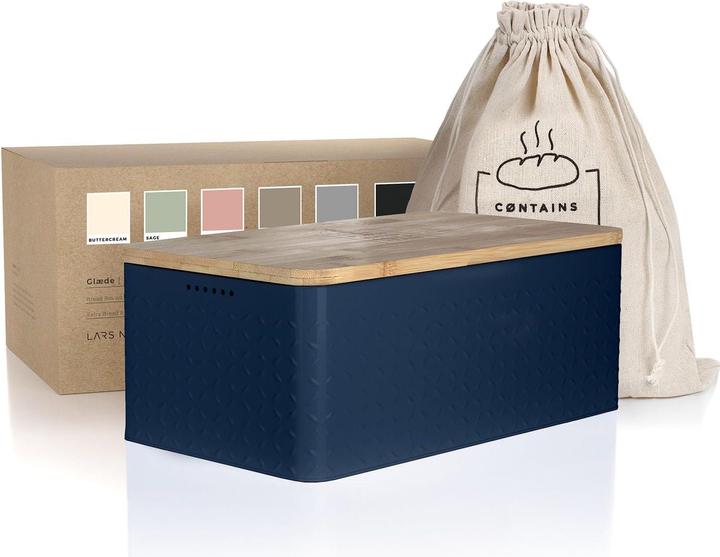 Actual product image Lars Nysøm Bread box with cutting board Glaede