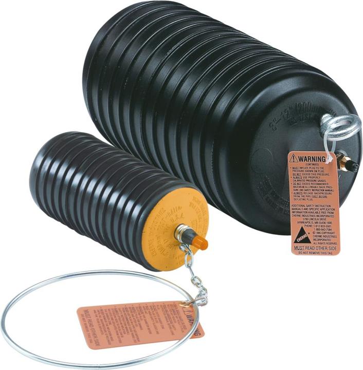 Image du produit Poolomio Bouchon de tube PVC gonflable 40/50 mm
