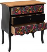 Actual product image Home Deco Factory 3 drawer chest olga