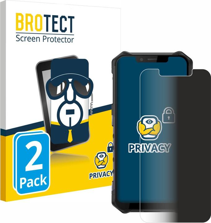 Actual product image BROTECT Privacy Protector (2 Piece, Ulefone Armor 6)