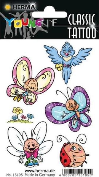 Immagine prodotto Magni Tatuaggio classico a colori Butterfly and Friends