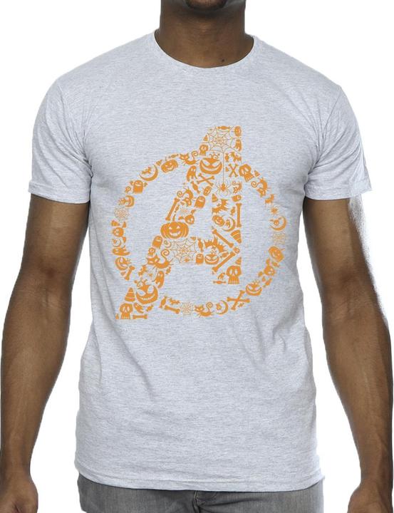 Actual product image Mens Avengers Halloween Logo T-Shirt (XL)