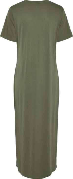 Image du produit Pieces Pcanora Ss O-Neck Midi Knot Dress Bc (XS)