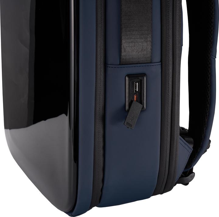 Actual product image Carbon Tech Neuron AI Rucksack mit integriertem LED-Display