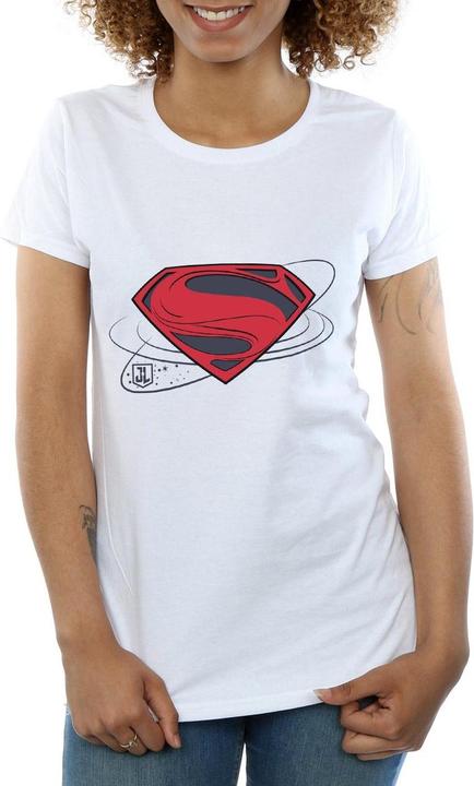 Immagine prodotto Justice League Movie Superman Logo Maglietta Donna (L)