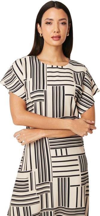 Actual product image Principles Womens/Ladies Geometric Midi Dress (38 D)