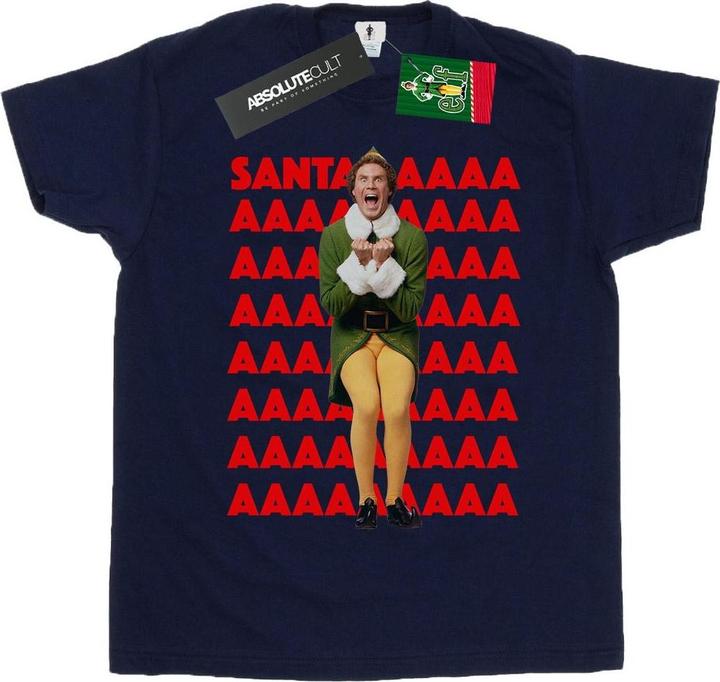 Produktbild Elf Buddy Santa Scream TShirt (XXL)