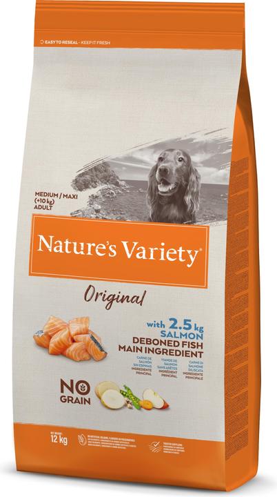 True Instinct T. INSTINCT No Grain M/M Ad Salmon 12kg (Adulto, 1 pz., 12000 g)