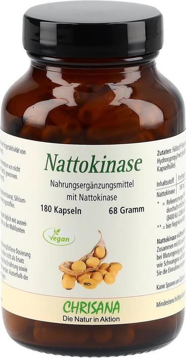 Produktbild Chrisana Nattokinase (180 Stück, Kapseln, 100 g)