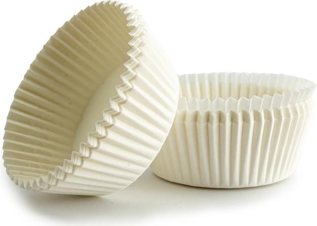Produktbild miniSchoggi Patisserie Förmchen Rund Weiss Ø 4.5 cm (4.50 cm)