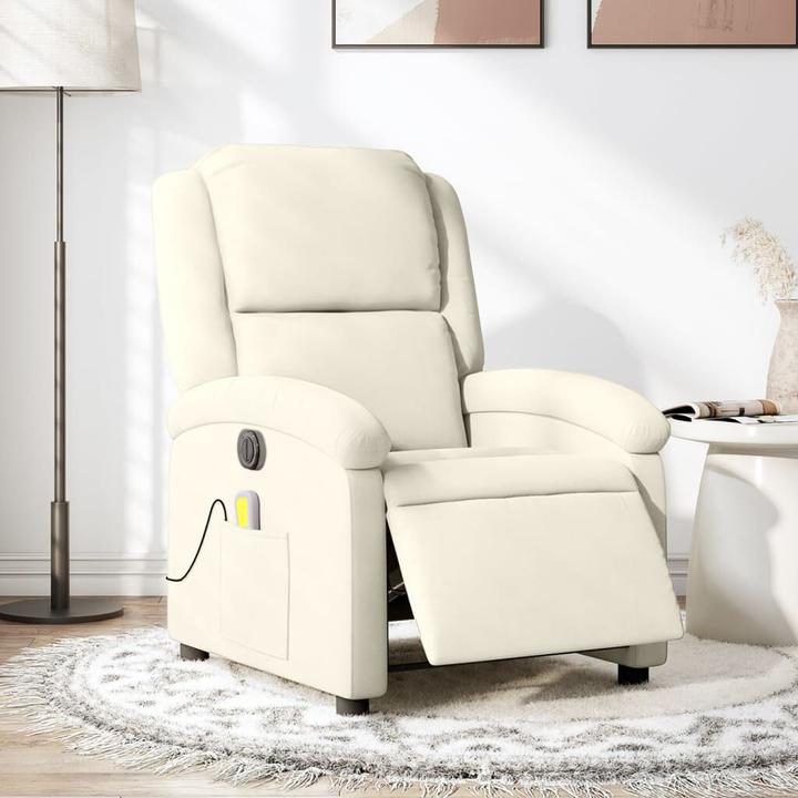 Actual product image VidaXL Massage chair electric velvet