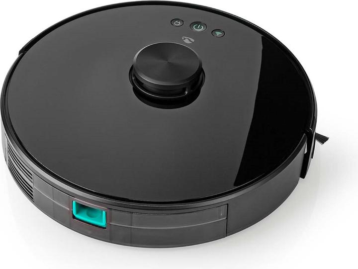 Produktbild Nedis WIFIVCL001CBK- Robotický Vysavač | Laserová navigace | Wi-Fi | Kapacita Sběrné Nádrže: 0.6 l (Saugwischroboter)