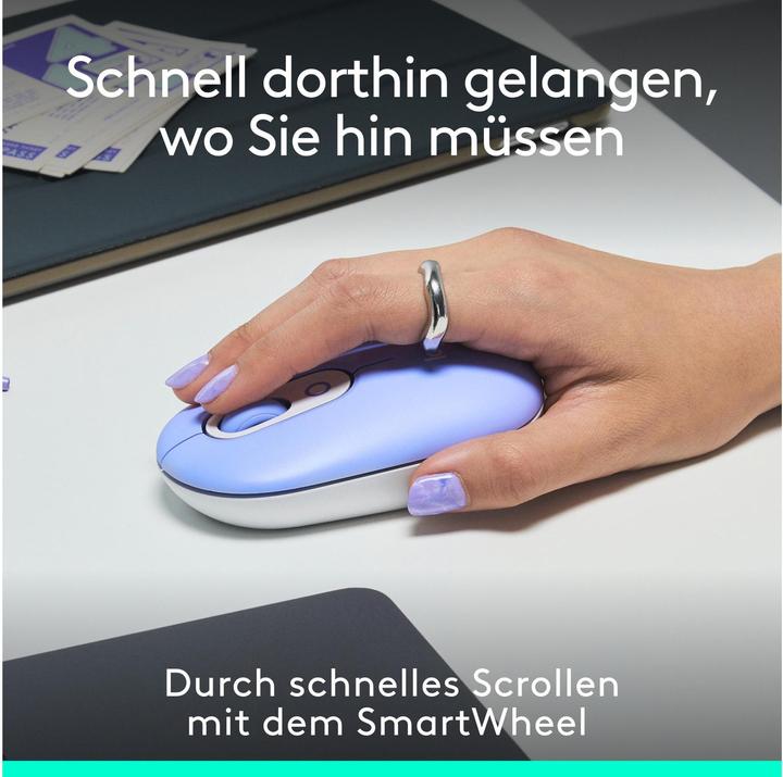 Actual product image Logitech POP Mouse with personalisable emoji (Wireless)